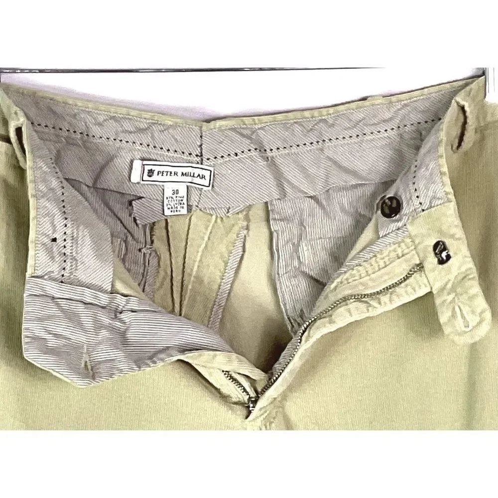 Peter Millar Light Tan Corduroys, size 38